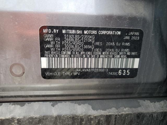 2023 MITSUBISHI OUTLANDER JA4J4VA87PZ036813