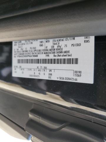 2023 FORD TRANSIT T- 1FBAX2X8XPKA19049