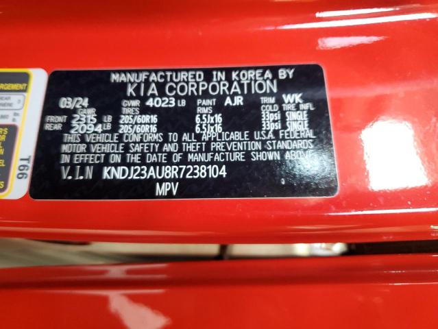 2024 KIA SOUL LX - KNDJ23AU8R7238104