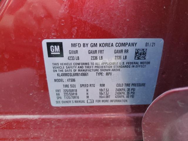 2021 BUICK ENCORE GX KL4MMDSL6MB140661