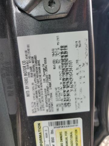 2016 FORD FUSION TIT - 3FA6P0K93GR344181