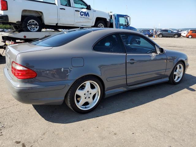 MERCEDES-BENZ CLK 430 2002 gray coupe gas WDBLJ70G22T093930 photo #4