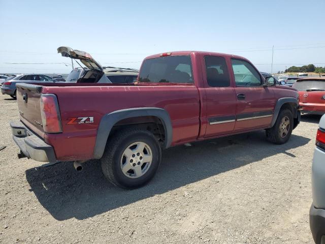 CHEVROLET SILVERADO 2005 burgundy  gas 2GCEK19B551290872 photo #4