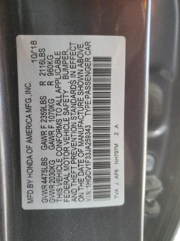 2018 HONDA ACCORD SPO - 1HGCV1F33JA259343