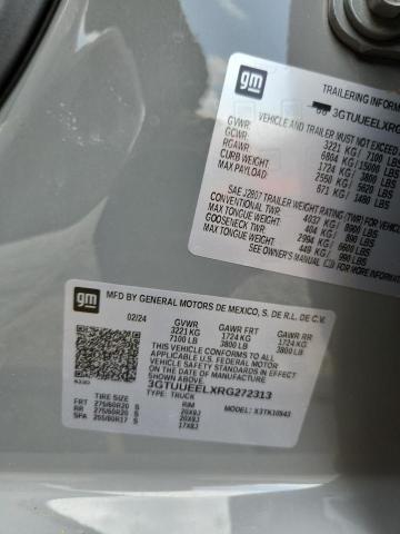 2024 GMC SIERRA K1500 AT4 3GTUUEELXRG272313