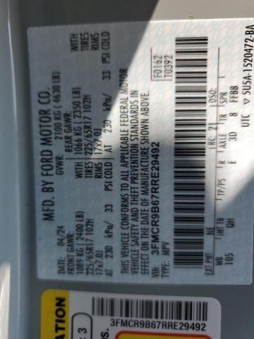 2024 FORD BRONCO SPO - 3FMCR9B67RRE29492