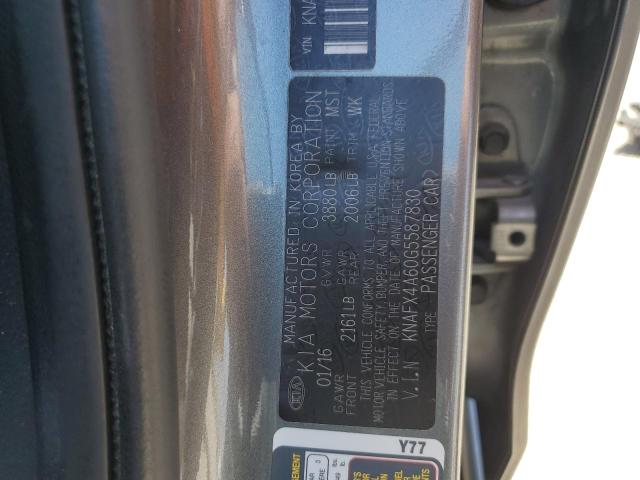 2016 KIA FORTE LX KNAFX4A60G5587830