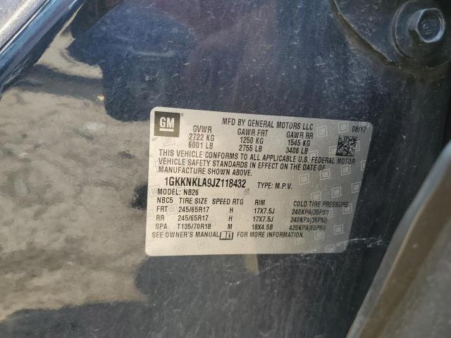 2018 GMC ACADIA SLE 1GKKNKLA9JZ118432