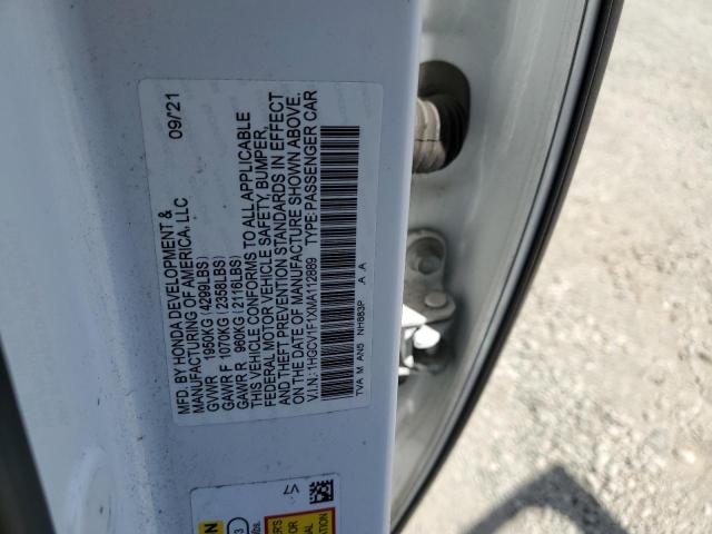 2021 HONDA ACCORD LX 1HGCV1F1XMA112889