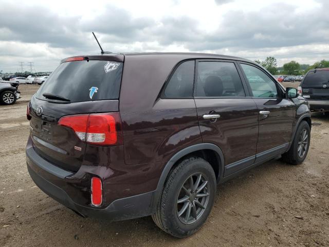 Vin: 5xykt3a68eg535809, lot: 59712335, kia sorento lx 20143
