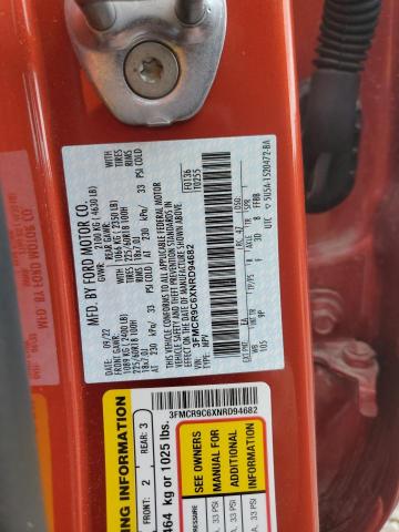 2022 FORD BRONCO SPO - 3FMCR9C6XNRD94682