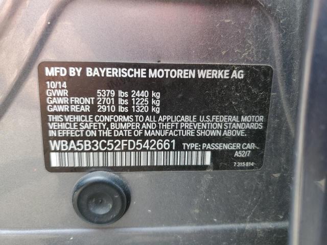 2015 BMW 535 XI WBA5B3C52FD542661