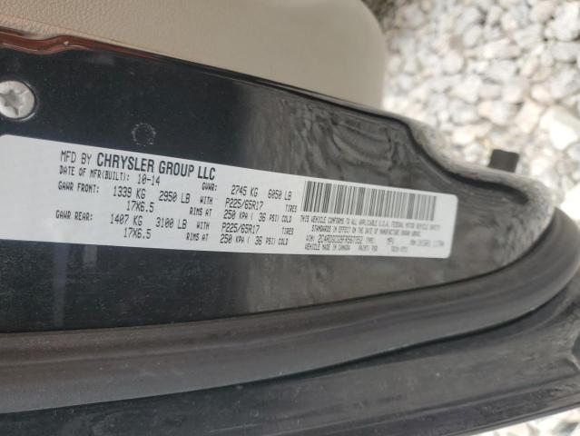 2015 DODGE GRAND CARA 2C4RDGCG9FR567352