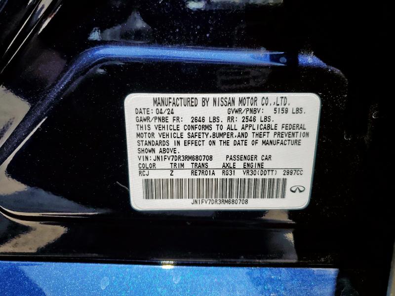 2024 INFINITI Q50 RED SP JN1FV7DR3RM680708
