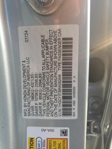 2024 HONDA ACCORD EX 1HGCY1F39RA082848