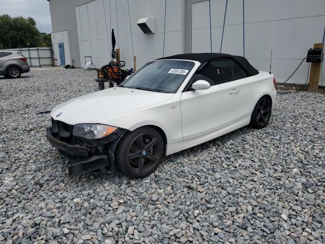 BMW 135 I 2009 white  gas WBAUN93519VK40752 photo #1