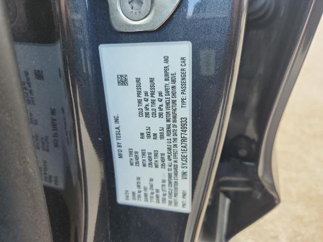 2024 TESLA MODEL 3 5YJ3E1EA7RF749933