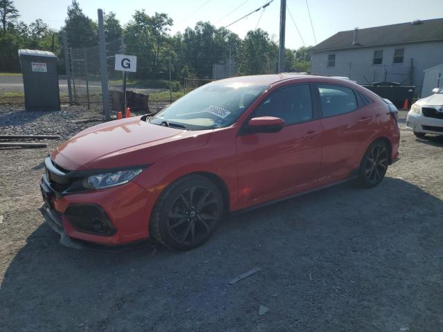 Vin: shhfk7h44ku415278, lot: 59568205, honda civic sport 2019 img_1