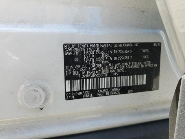 2023 TOYOTA RAV4 XLE - 2T3W1RFV0PW298795