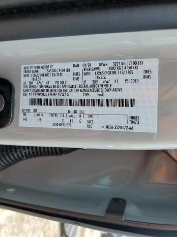 2024 FORD F150 XLT 1FTFW3L87RKF17275