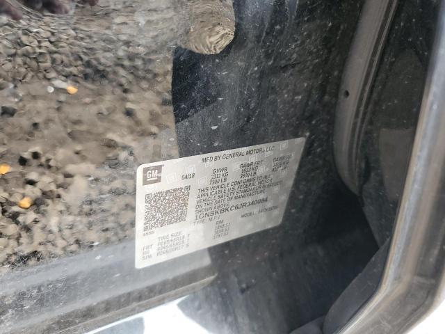 1gnskbkc6jr340084 - 2018 Chevrolet Tahoe K1500 Lt - #60077425