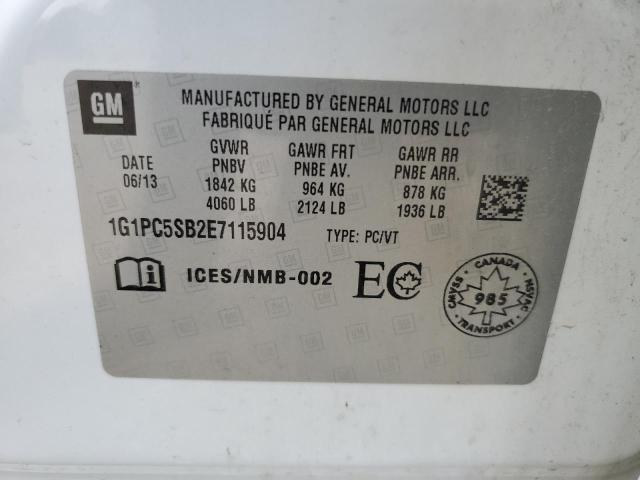 2014 CHEVROLET CRUZE LT - 1G1PC5SB2E7115904