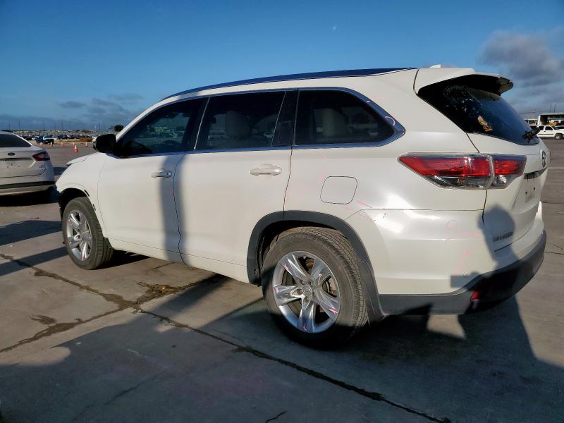 Vin: 5tddkrfh9fs117899, lot: 61052845, toyota highlander limited 20152