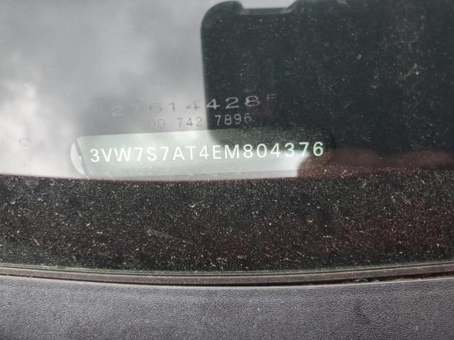 2014 VOLKSWAGEN BEETLE TUR - 3VW7S7AT4EM804376