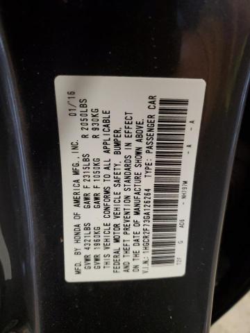 1HGCR2F73GA126264 2016 HONDA ACCORD