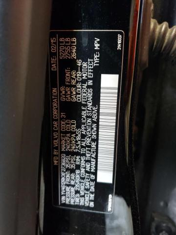 2015 VOLVO XC60 T5 PR YV4612RKXF2736820