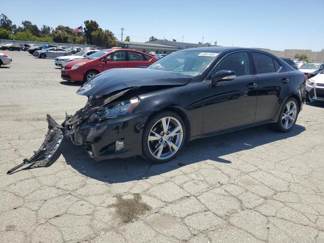 LEXUS IS 250 2009 black  gas JTHBK262X95105277 photo #1