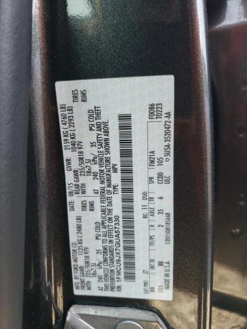2016 FORD ESCAPE TIT - 1FMCU9JX7GUA57330