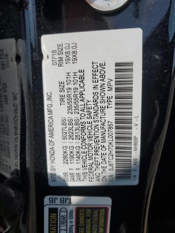 2019 ACURA RDX ADVANC 5J8TC2H70KL007857