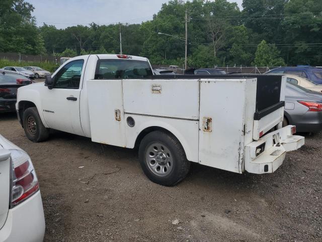 GMC SIERRA C15 2008 white pickup gas 1GTEC14C08Z240177 photo #3