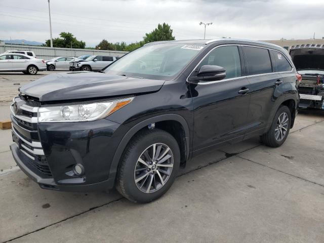 Vin: 5tdjzrfh9hs472962, lot: 59158085, toyota highlander se 2017 img_1