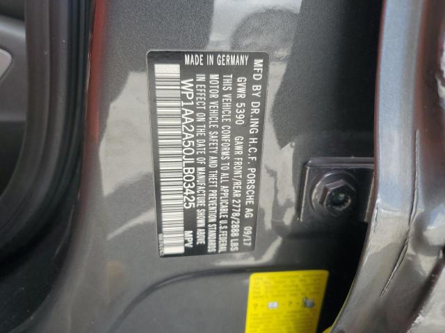 2018 PORSCHE MACAN WP1AA2A50JLB03425