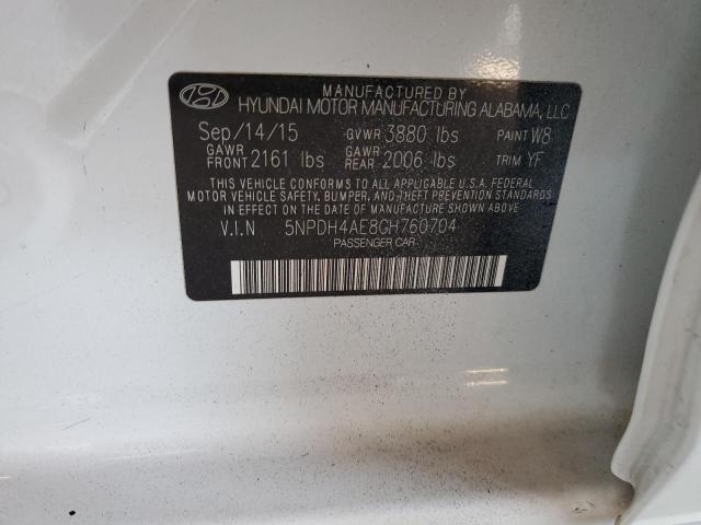 2016 HYUNDAI ELANTRA SE - 5NPDH4AE8GH760704