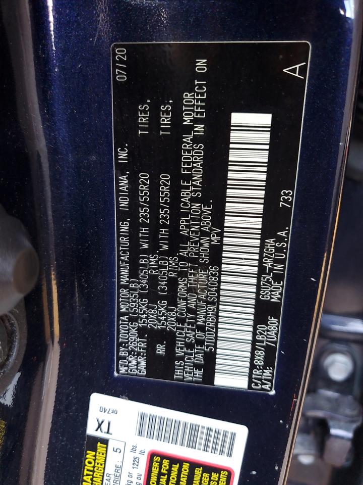 Toyota Highlander 2020