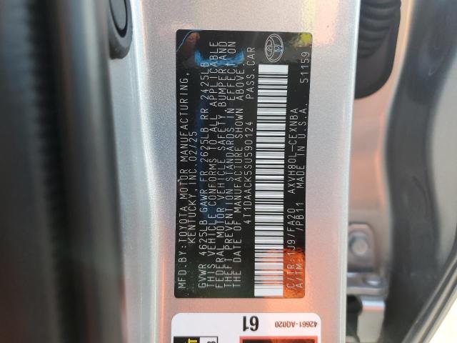 2025 TOYOTA CAMRY XSE - 4T1DAACK5SU590124