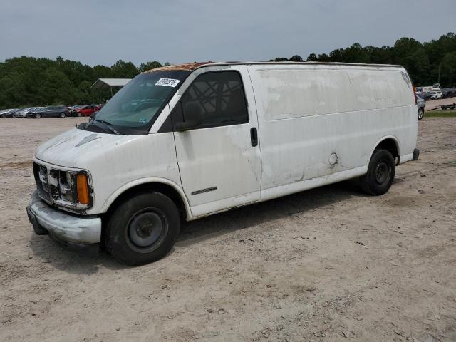 GMC SAVANA G25 2000 white  gas 1GTFG29M7Y1150023 photo #1