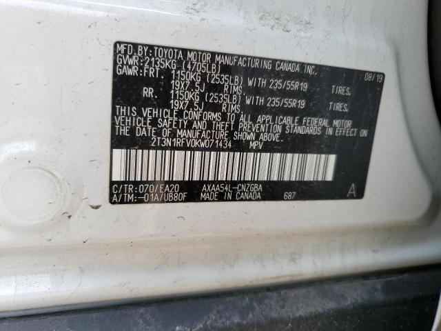 2019 TOYOTA RAV4 LIMIT - 2T3N1RFV0KW071434