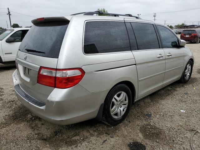 HONDA ODYSSEY EX 2007 beige  gas 5FNRL38717B126168 photo #4