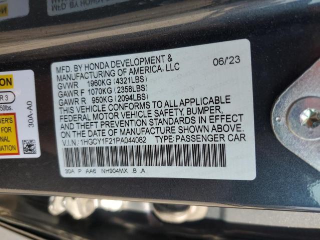 2023 HONDA ACCORD LX - 1HGCY1F21PA044082