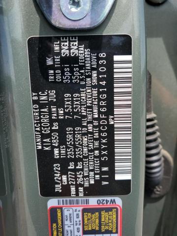 2024 KIA SPORTAGE X LINE 5XYK6CDF6RG141038
