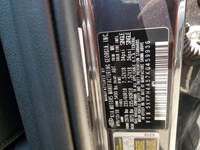 2019 KIA SORENTO EX - 5XYPH4A57KG459936
