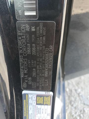 2016 KIA FORTE LX KNAFK5A82G5606772