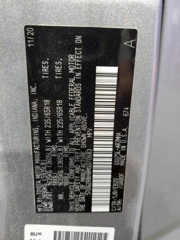 2021 TOYOTA HIGHLANDER #3316785406