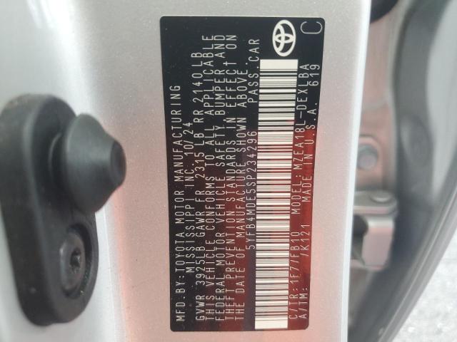 2025 TOYOTA COROLLA LE - 5YFB4MDE5SP234296