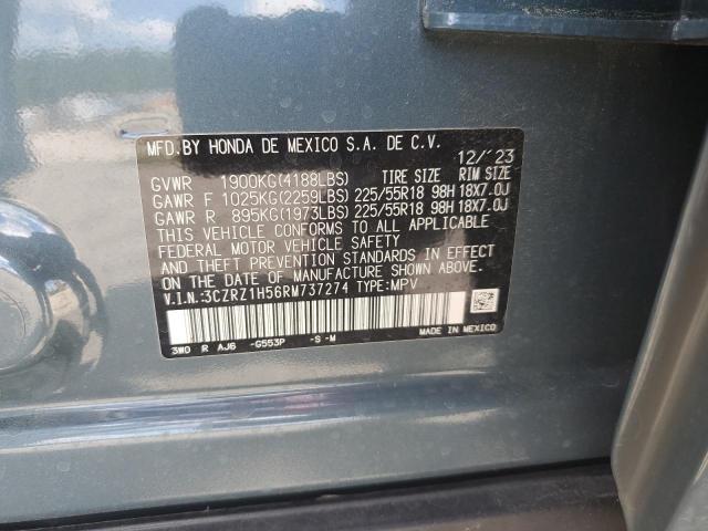 2024 HONDA HR-V SPORT 3CZRZ1H56RM737274