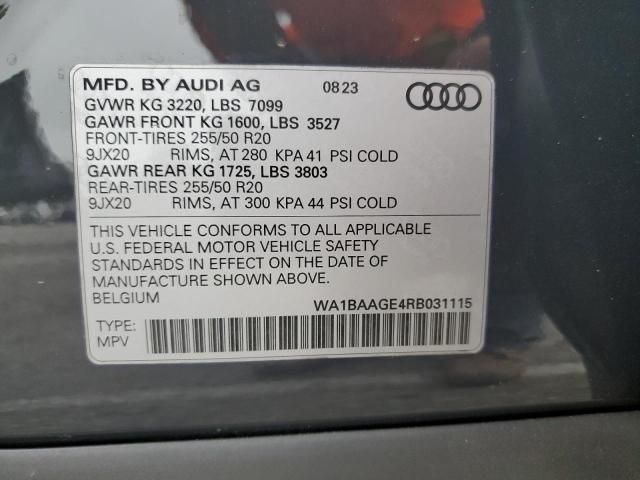 2024 AUDI Q8 E-TRON WA1BAAGE4RB031115